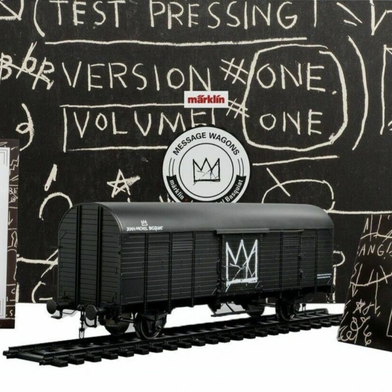 "Message Wagons" Model - Marklin x Jean-Michel Basquiat