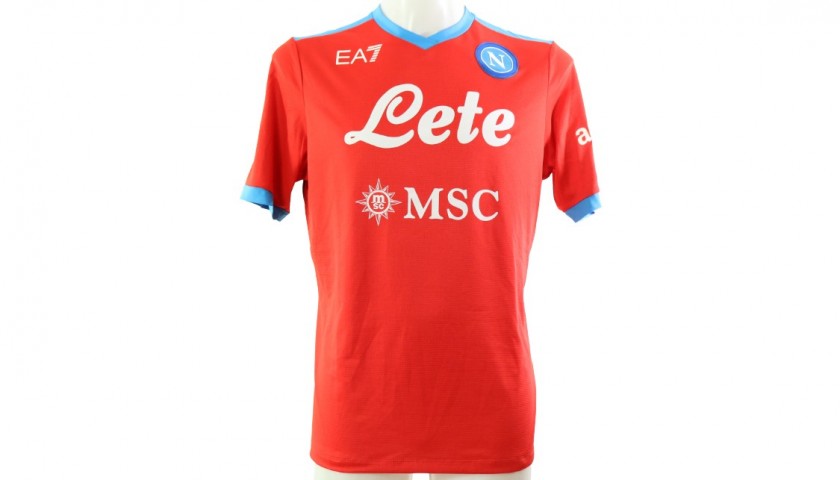 Quadro edizione limitata Maglia gara Osimhen Napoli, 2022/23 - Autografata  - CharityStars