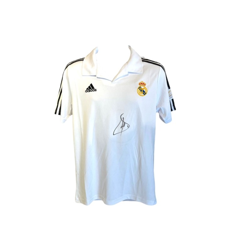 Replica maglia Real Madrid 2001/02 firmata da Raul