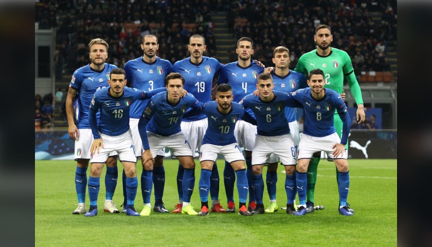 Donnarumma's Match Shirt, Italy-Portugal 2018
