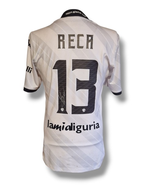 Arkadiusz Reca's Spezia Signed Match Worn Shirt 