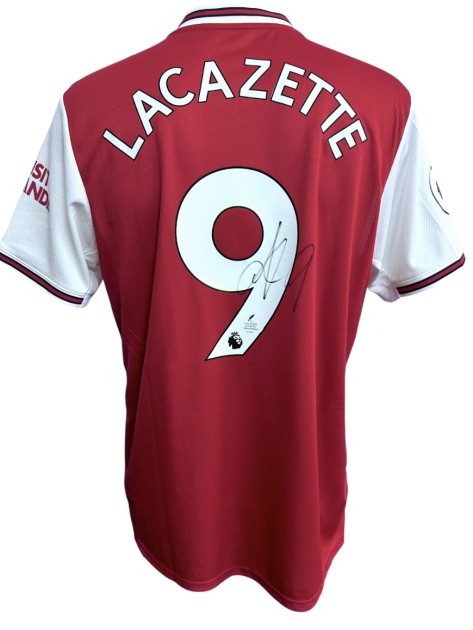 Lacazette's Arsenal Signed Official Shirt, 2019/20