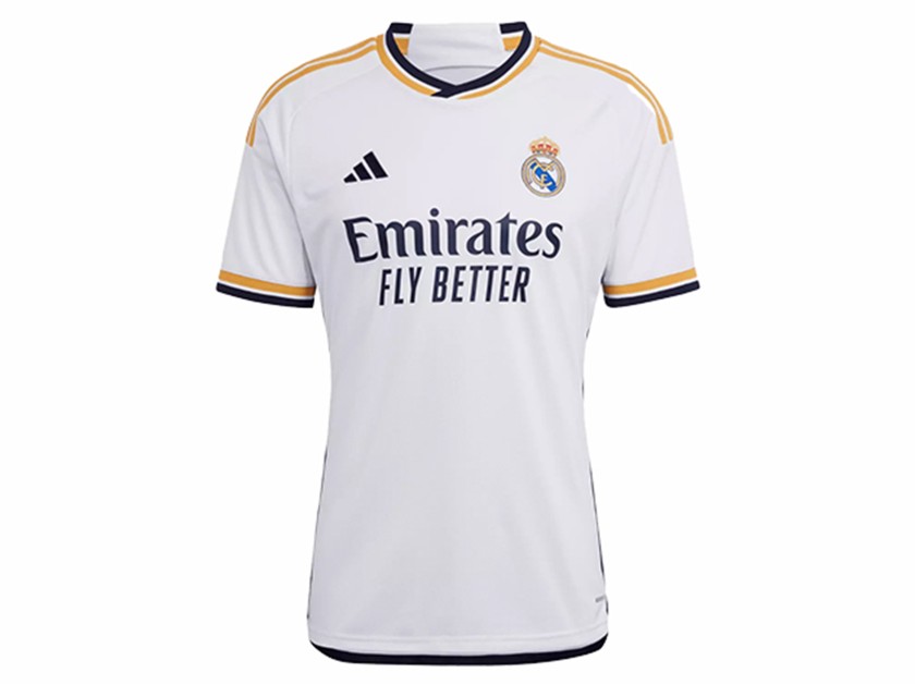 Paz's Real Madrid 2023/24 Signed with Personalized Dedication