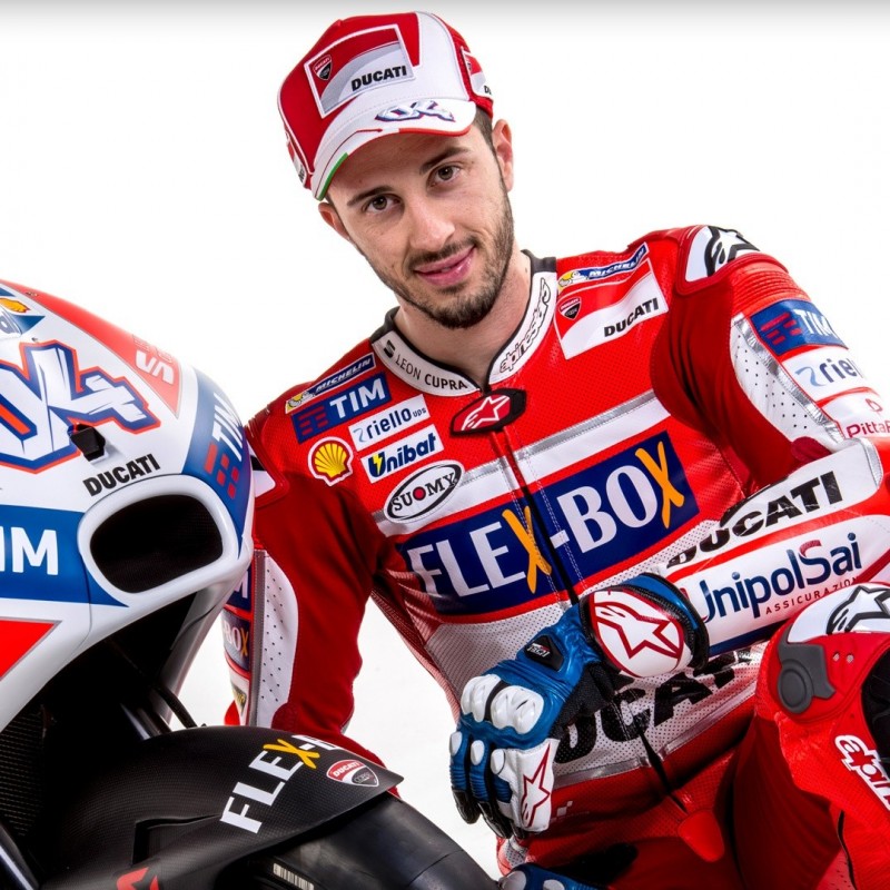 Official Ducati Cap Signed by Andrea Dovizioso