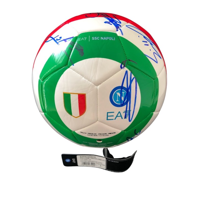 Pallone ufficiale Napoli, 2023/24 - Autografato dai giocatori