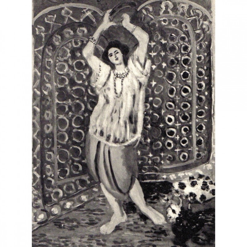 'Danseuse au Tambourin' Lithograph by Henri Matisse