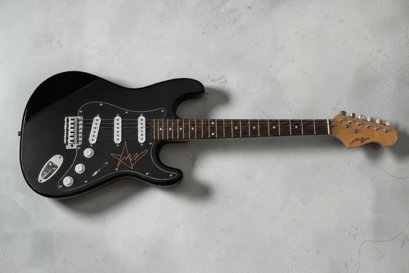 Chitarra elettrica autografata da Chris Cornell dei Soundgarden/Audioslave