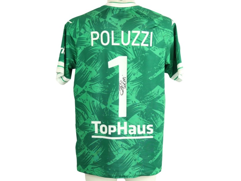Poluzzi unwashed Sudtirol vs Pisa 2023 jersey - Autographed