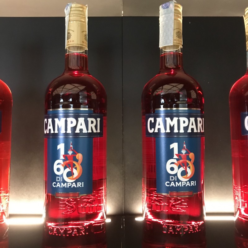  Bottle of Campari Designed by Francesco Poroli