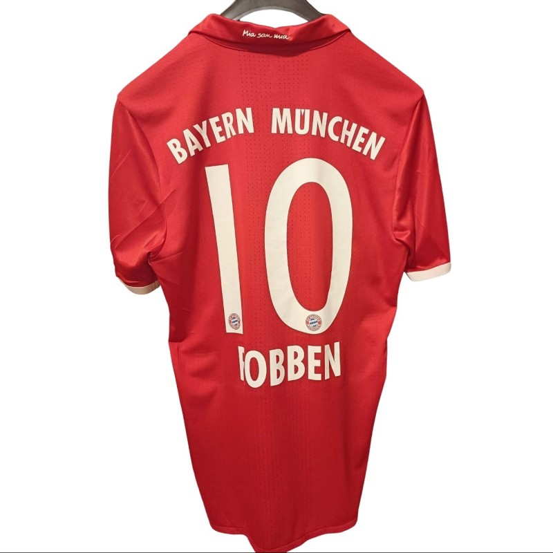 Maglia gara Robben, Bayern Monaco vs Amburgo 2017