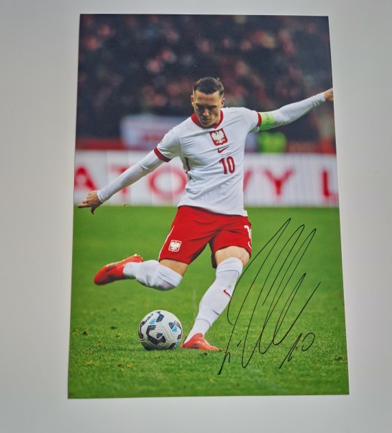 Piotr Zieliński Signed Picture