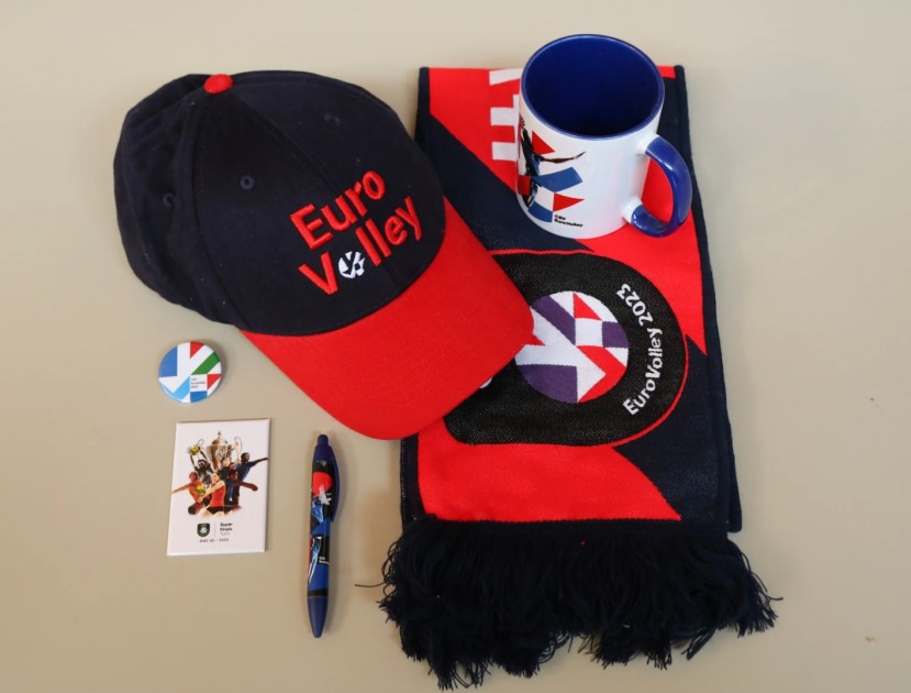 Official CEV Eurovolley 2023 Merchandising Pack