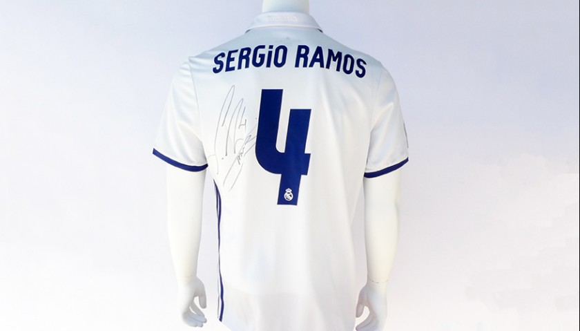 Signed Sergio Ramos 2016/17 Jersey