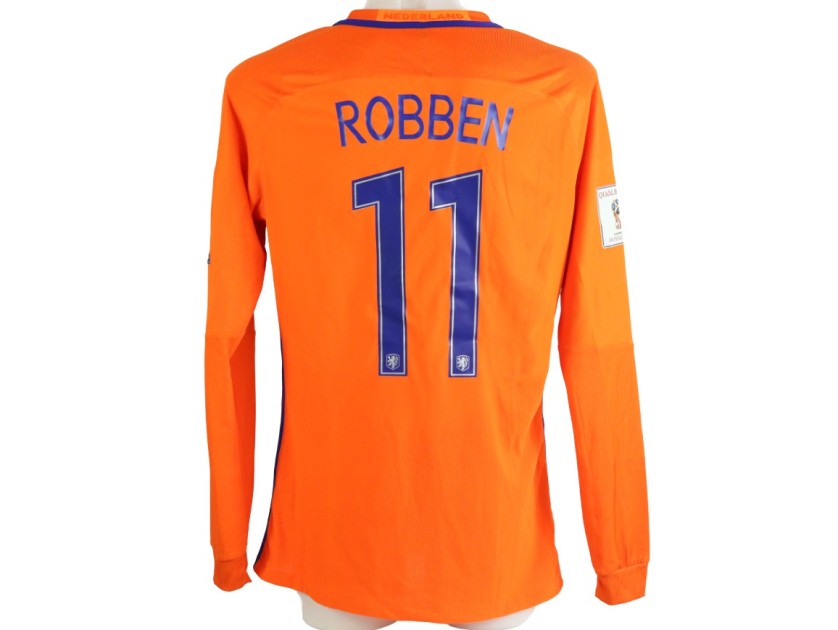 Robben's Match Shirt, The Netherlands vs Luxembourg 2017