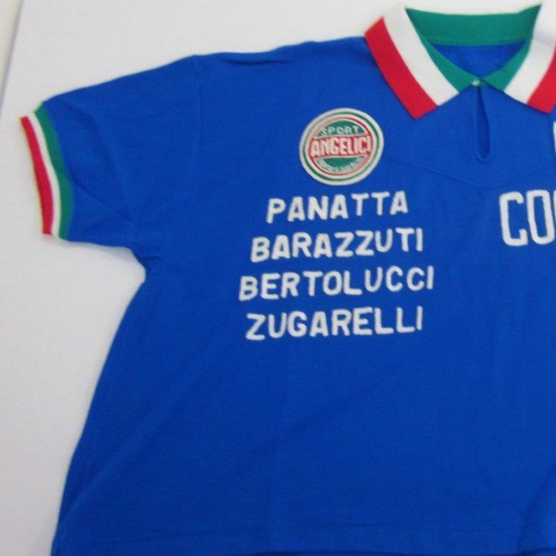 Serafino Italy Davis Cup 1976 shirt 