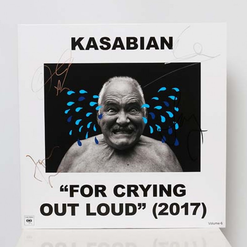 Kasabian Signed 'For Crying Out Loud' Vinyl