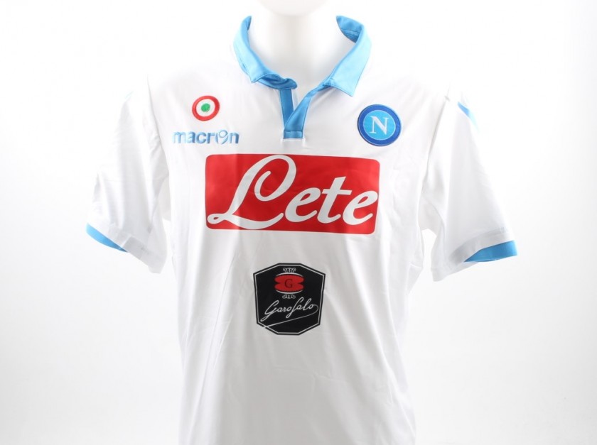 Higuain Napoli shirt, issued/worn Serie A 14/15 - Signed