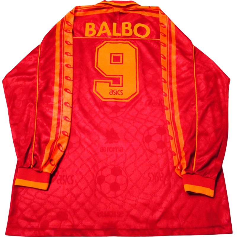 Balbo's Roma Match-Issued Shirt, 1995/96