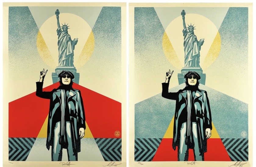 Shepard Fairey OBEY - Lennon