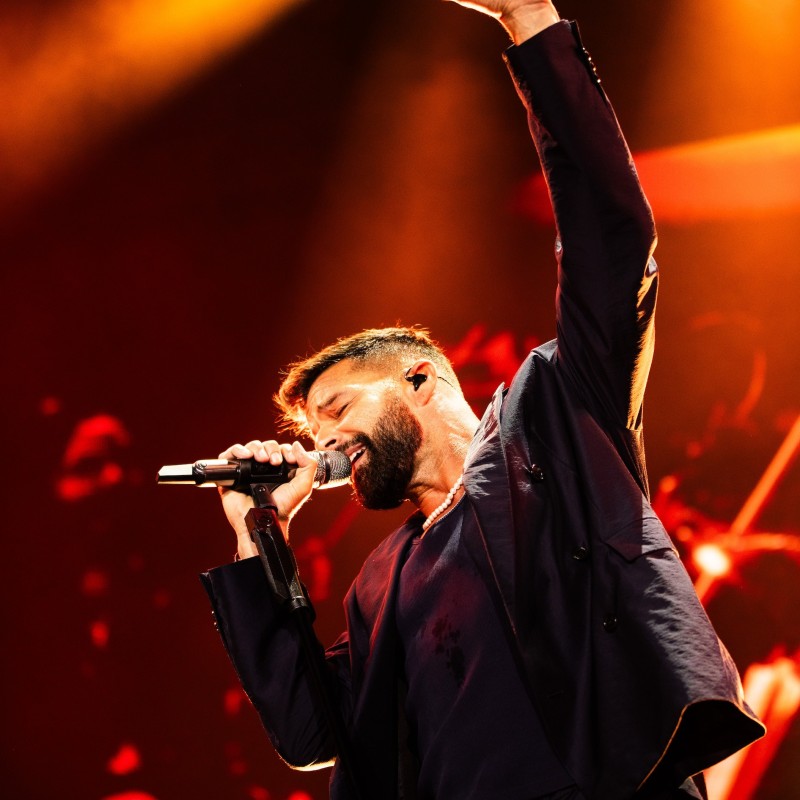 Meet Ricky Martin on the Trilogy Tour in Palm Desert, CA on Feb. 2