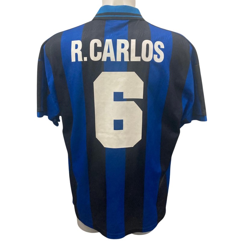 Roberto Carlos' Official Shirt, Inter 1995/96