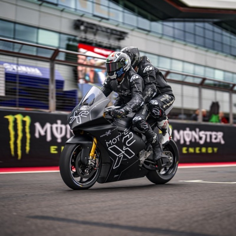 Pillion Experience on the MotoEX2 at the Qatar Airways Grand Prix of Great Britain