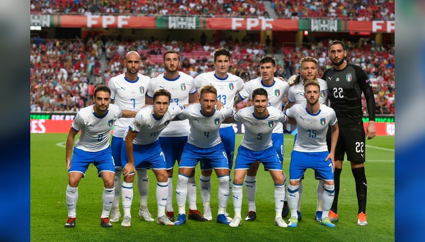Chiellini's Match Shirt, Portugal-Italy 2018