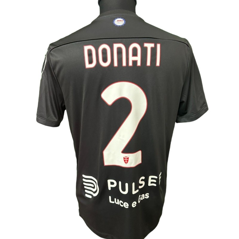 Donati's Match-Worn Shirt, Monza vs Roma 2024