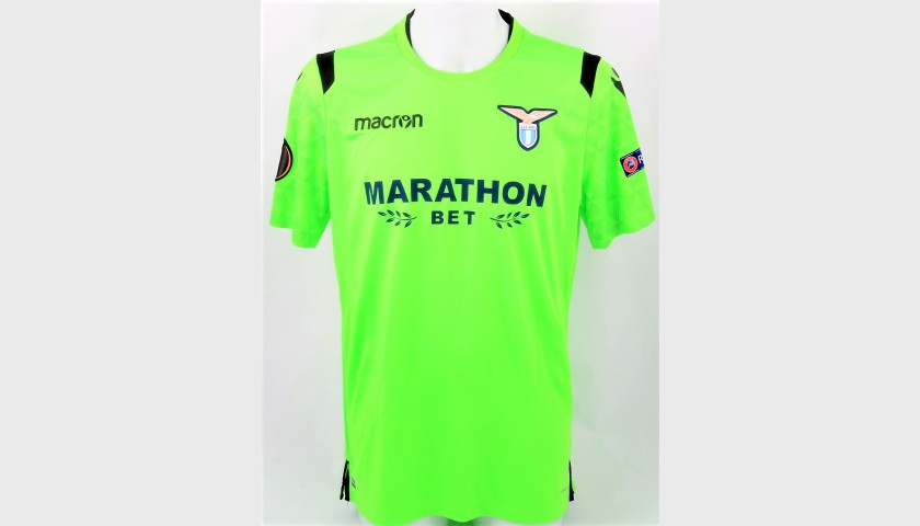 Guerrieri's Worn Shirt, Lazio-Marseille 2018