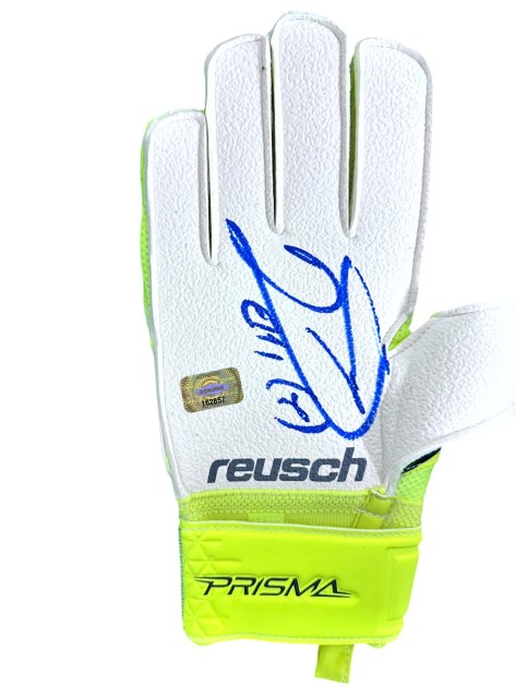 Reusch Goalkeeper Match-Issued Glove - Signed by Emiliano Martínez