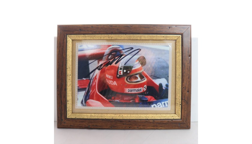 Niki Lauda Signed Photograph