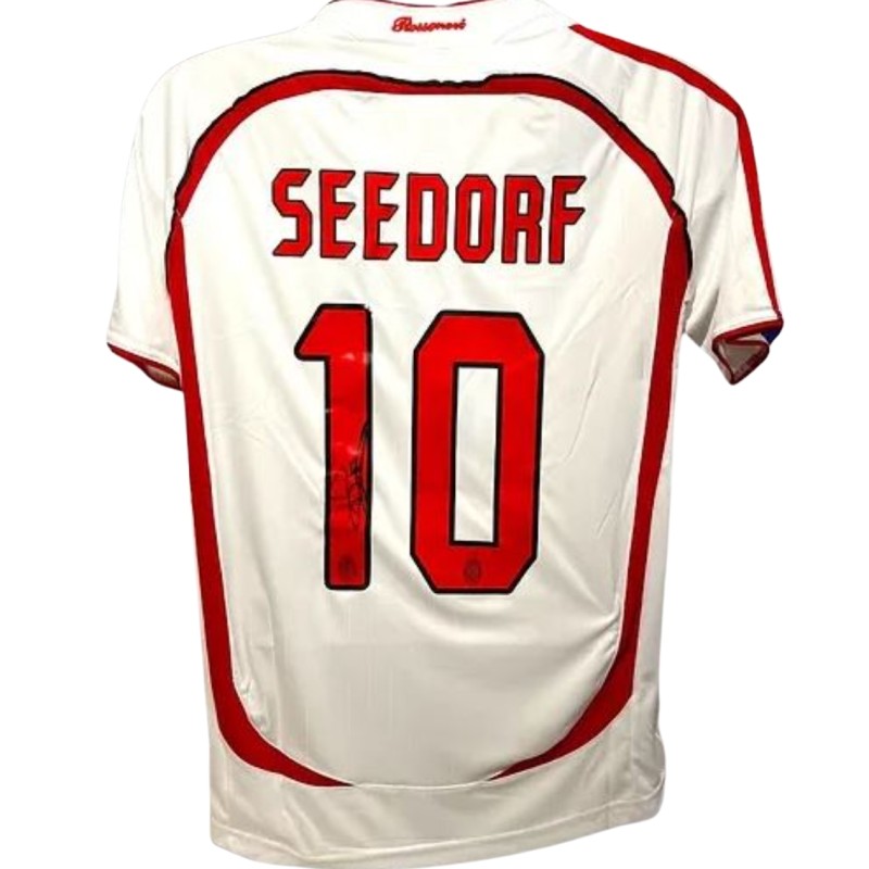Clarence Seedorf's AC Milan 2006/07 Signed Shirt
