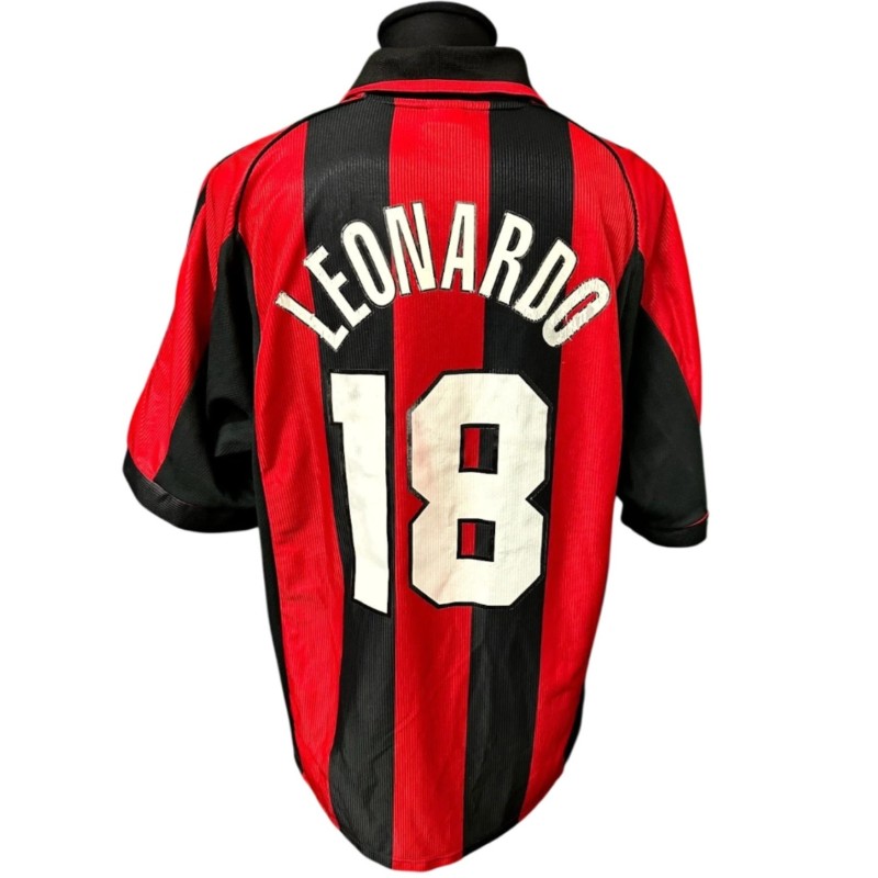 Maglia Indossata Leonardo Milan, 1999/00
