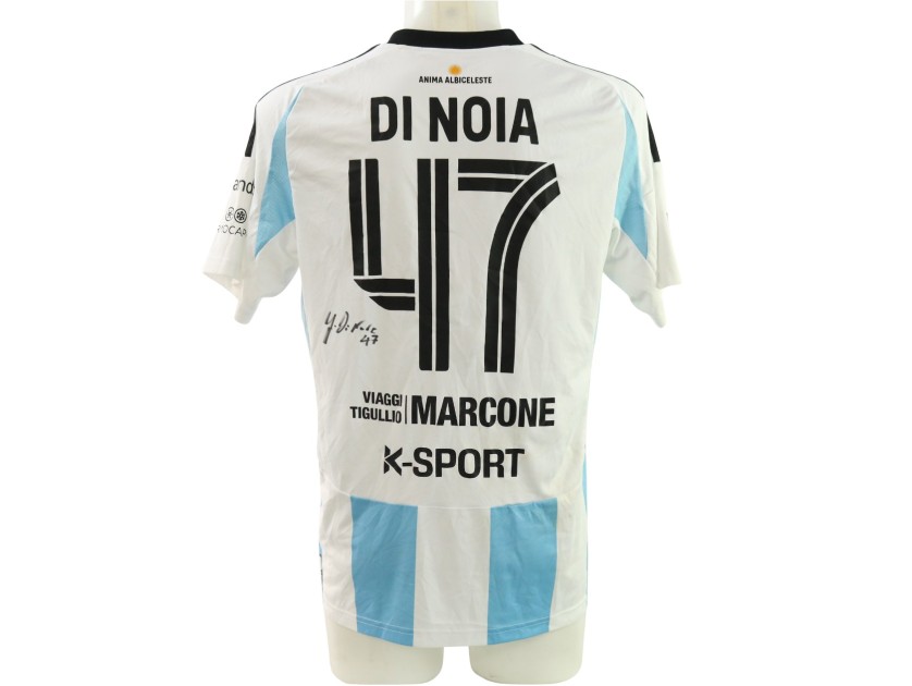 Di Noia's Unwashed Signed Shirt, Lucchese vs Virtus Entella 2025