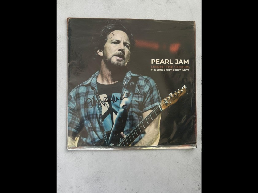 Eddie Vedder of Pearl Jam Signed Under The Covers Vinyl LP