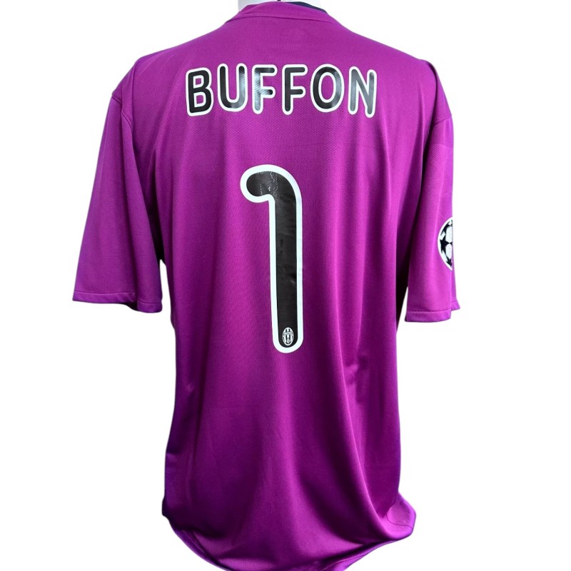 Maglia Buffon preparata Juventus, UCL 2008/09 