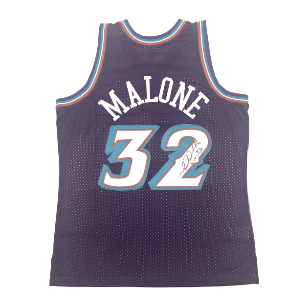 Karl Malone s Utah Jazz Signed Jersey CharityStars