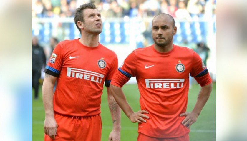 Jonathan's Worn Shirt, Sampdoria-Inter 2013
