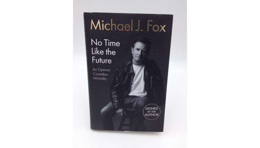 "No Time Like the Future" Michael J. Fox Signed Book