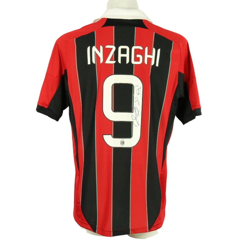 Official Inzaghi Signed Shirt, 2011/12