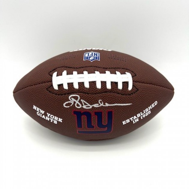 Ottis Anderson Signed New York Giants Logo Football - CharityStars