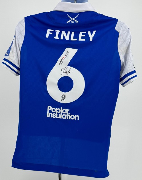 Finley's Bristol Rovers EFL Sky Bet League One Signed Match Worn Shirt