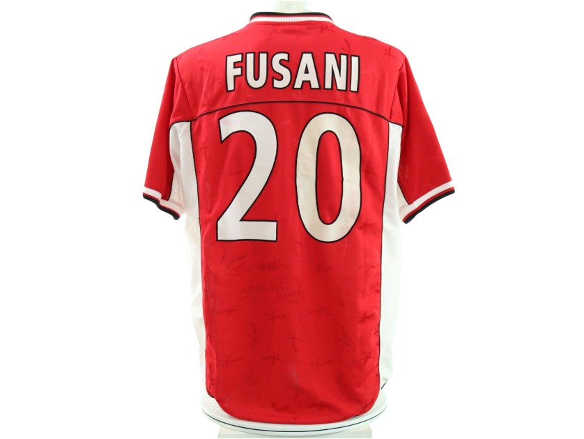 Fusani's Perugia Match-Issued Shirt, 2002/03