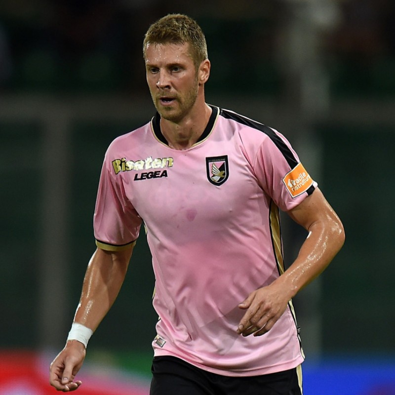 Rajkovic's Palermo Match Shirt, 2018/19 - Signed by the Squad