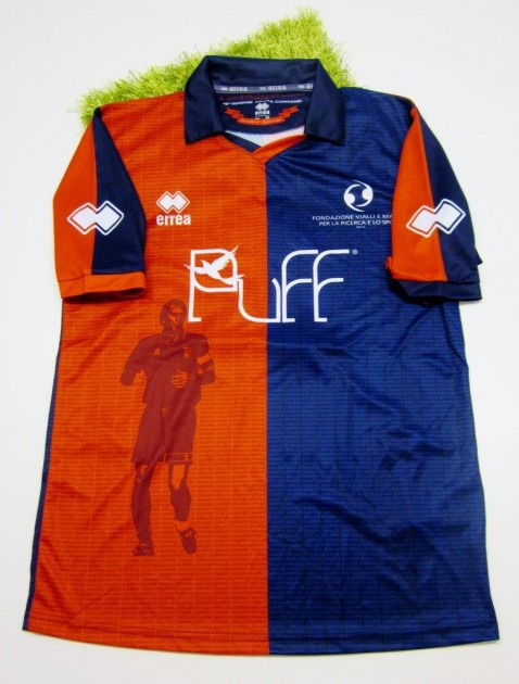 Corrado match worn shirt, derby Genoa-Sampdoria, Slancio di Vita 2013