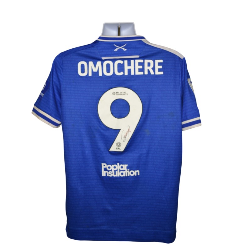 Omochere's Bristol Rovers EFL Sky Bet League One Signed Match Worn Shirt, vs Leyton Orient