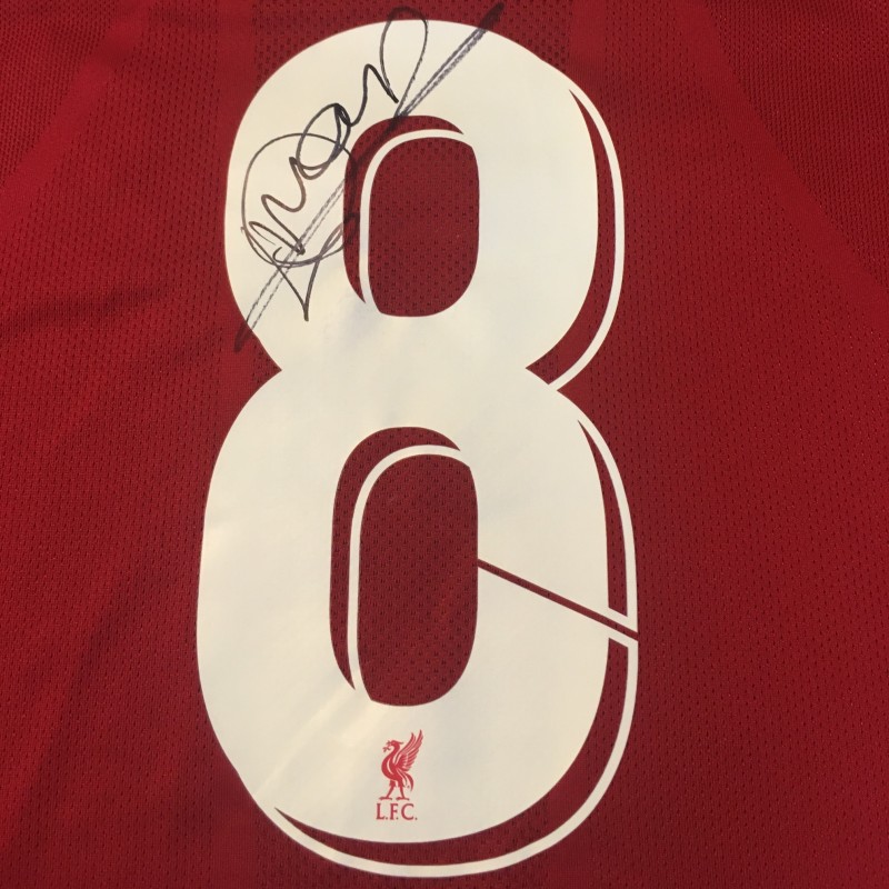 Heskey's Liverpool FC Legends Match Worn and Signed Shirt