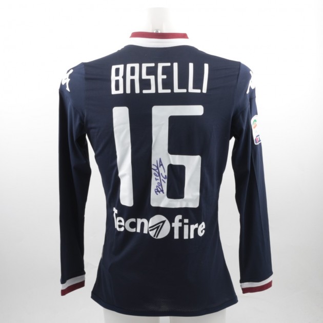 Maglia ufficiale Baselli Torino, Serie A 15/16 - autografata