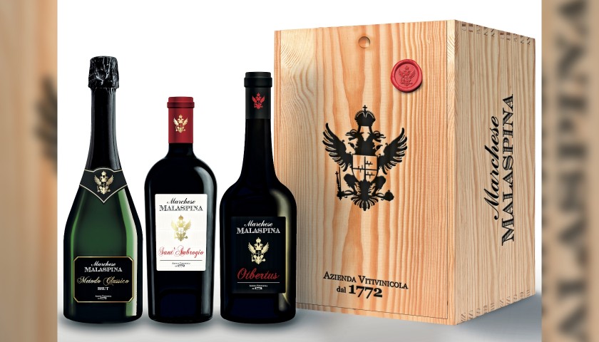 Azienda Vitivinicola Marchese Malaspina dal 1772 - Wooden Box Containing 6 Bottles