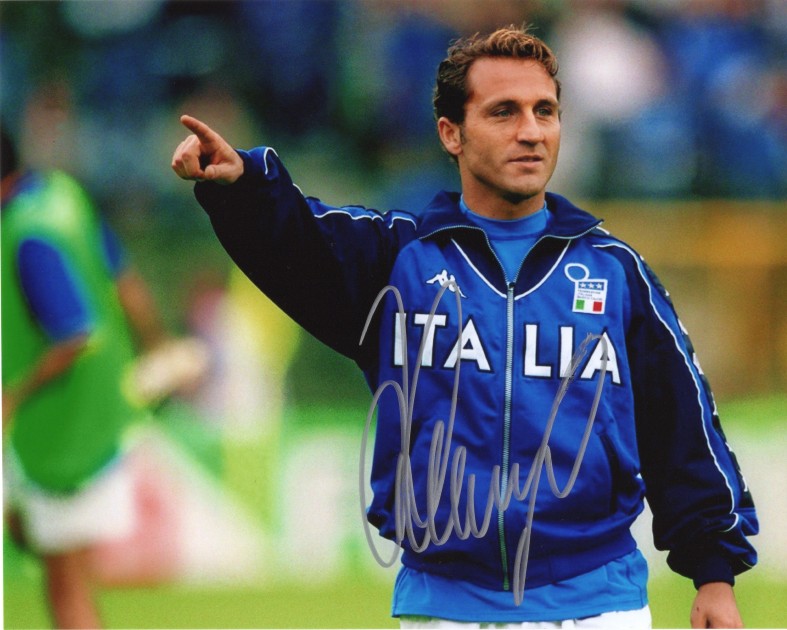 Fotografia autografata da Angelo Di Livio